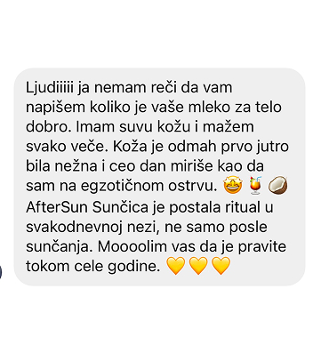 Mleko za telo recenzije 2