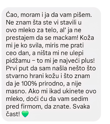 Mleko za telo recenzije 9