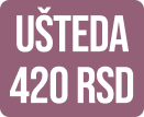 Ušteda 420 din